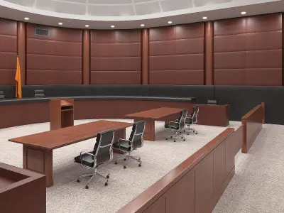  Courtroom Interior 