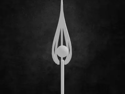 Spear wall lamp Free 3D model