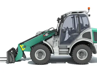 Wheel Loader 3D model