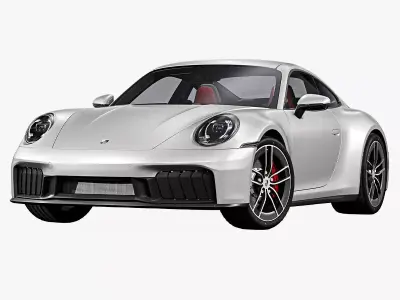 2026 Porsche 911 Carrera 4 GTS 3D model purchase