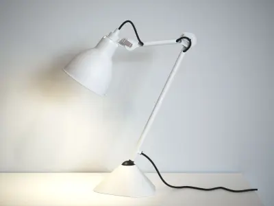 Lampe Gras No 205 Table 3D model