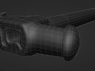 Old hammer Free 3D model