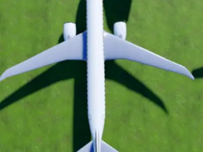 Embraer E190 3D model