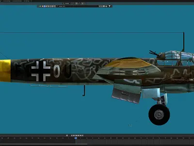 Ju-88 Free 3D model