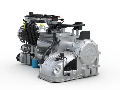 Car Engine 3D model