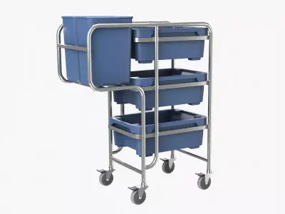 Collection Trolley 3D model