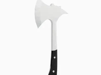 Survival Iron Axe 03 Low-poly 3D model