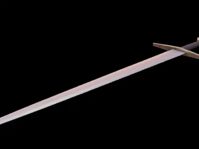 Sword Low-poly 3D model buy
