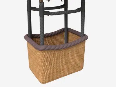Hot air balloon 3D model 15