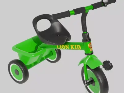Kids Bike 3D model buy