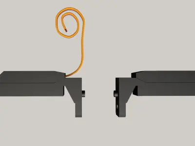 RC Rear light reflector 3D model
