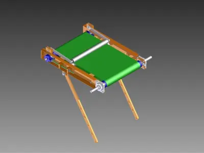 Transportador de Correia CONVEYOR Free 3D model