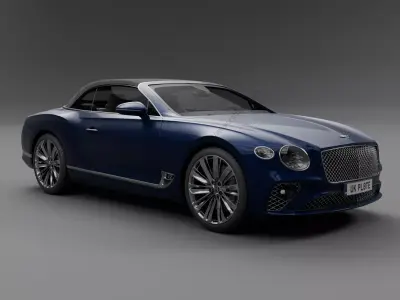 Bentley Continental Gt Speed Convertible Free 3D model