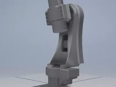 CNC head for 5 AXIS 3D model