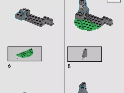 MB-76447 Wizard Academy Aerial Training Grounds 3D print model