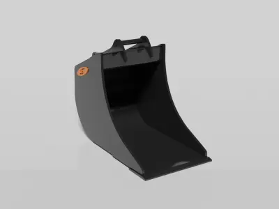 JST Nordic Line 20-25 Ton Sewerage Bucket Low-poly 3D model
