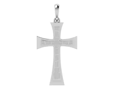 CROSS PENDANT CR138 3D print model