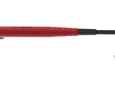 Garden Tool Hand Rake 3D model