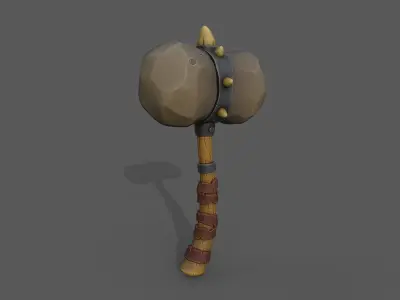 StoneHammers Low-poly 3D model