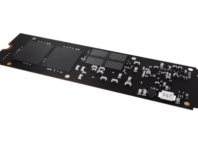 SSD Solid State Drive 3D model