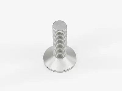 Slotted Machine Screw 3D model