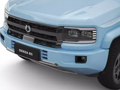 2026 BYD DENZA B5 with Interior 3D model