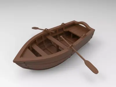 ship boat 3D print model