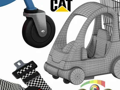 Shopping Cart  3D model