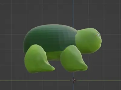 free turtle model Free 3D model
