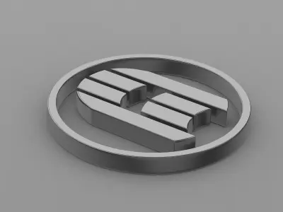 amkodor logo 3D model