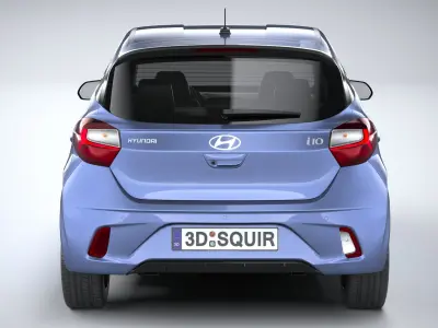 Hyundai i10 2024 3D model purchase