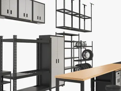 Garage Furniture 3D model