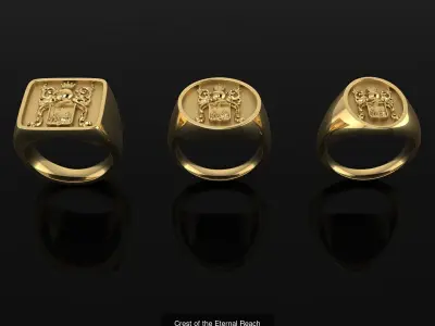 The Five Sigils 1 3D Model Pack