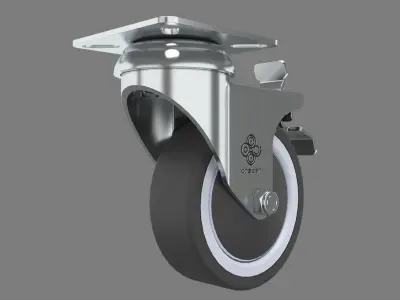  Furniture Wheel 3D model