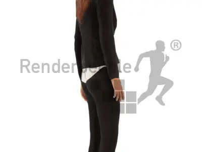 Sophia Animated 001 Standing
