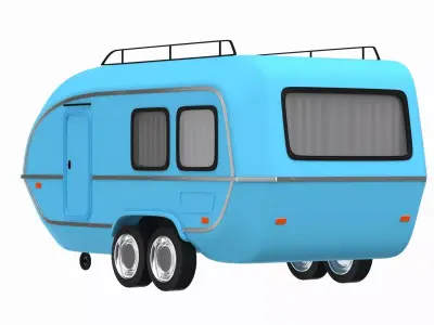 Caravan 04 3D model
