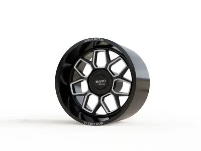 MOTO METAL BANSHEE WHEEL 3D MODEL 3D model