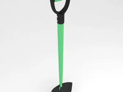 Garden shovel 3d model   3D model