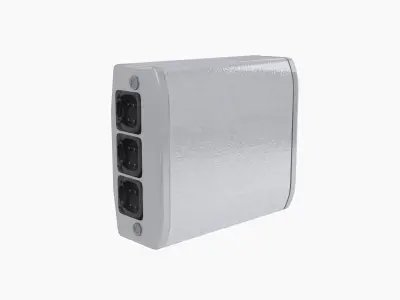 Haltech Platinum Can Hub Low-poly 3D model