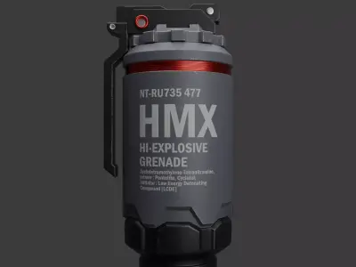 HMX Grenade 3D model