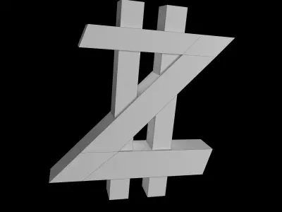 Call of Duty Black Ops II Zombies Bonus Points Power-Up 3D model