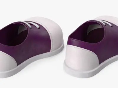 Cartoon Shoes 3D model purchase