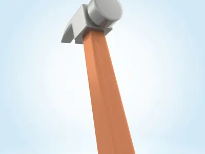 Claw Hammer 3D model
