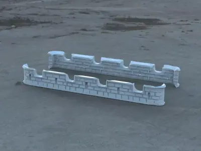 Castle Top 3D model