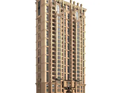 High-Rise Residential 3D model get
