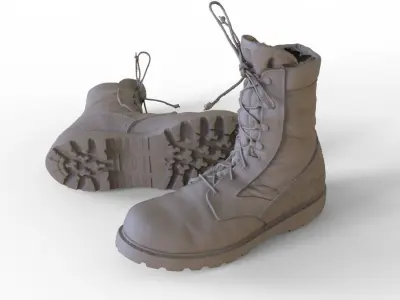 Air Force Combat Boot 3D model
