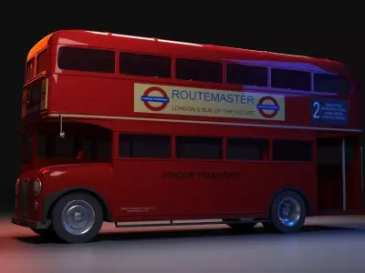 London Bus 3D model purchase