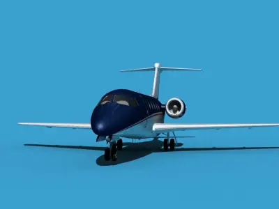 Cessna Citation 650 III V05 3D model