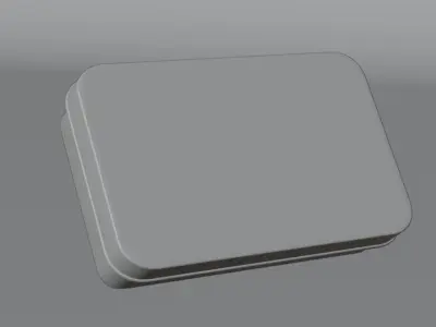 Anti Radiation Meds Low-poly 3D model