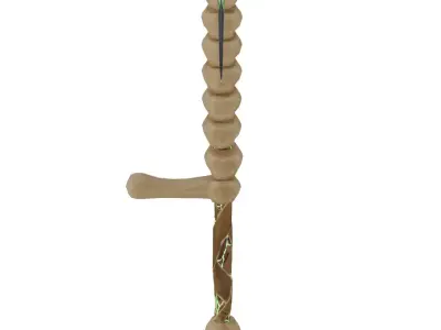 Necromancer Scythe 3D model